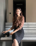 Hollin Tie Blouse