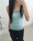 Buet Lace Ribbed Sleeveless