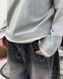 Aaron layered hoodie