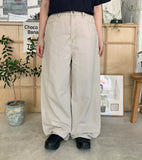 Rikiya Summer Wide Washed Cotton Pants