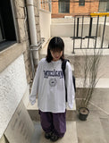 [unisex] Missy Printing Over Long Sleeve Tee