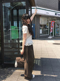 Jame Frill Tiered Short Sleeve T-Shirt