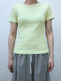 PLAIN SLIM HALF T