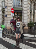 Gra Washing Denim Mini Skirt