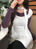 [Muffler Set] Eri Puff Off-Shoulder Muffler Flare One Piece