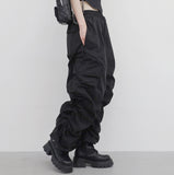 Retif String Shirring Wide Pants