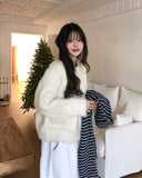 Ribble Mohair Wool Round Knit