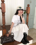 Code Vintage Lettering Short Sleeve