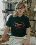 Butter Ribbon Crop Short Sleeve Tee