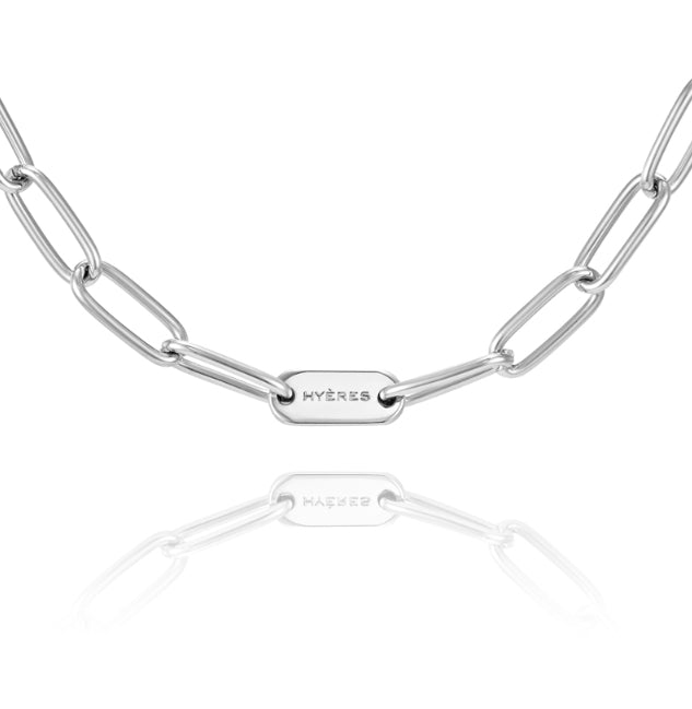 ネックレス・ペンダント HYERES LOR H edition round tag chain necklace (2 types, choo HYÈRES LOR (イエールロール ) - HエディションBR(Y)ラウンド