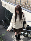 Empty Suede Frill Banding Mini Skirt