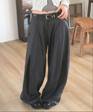 [MADE] Recall double pin tuck wide slacks pants