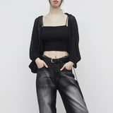Tean see-through bolero