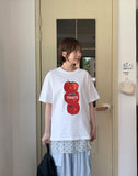 Milforce Tomato Printing Short Sleeve Tee