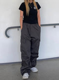 (Unisex) Twill pintuck banding pants