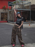 Shade Camo Balloon Snap Pants