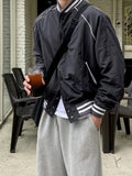 Matte varsity jacket