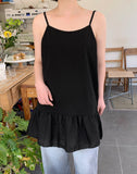 [BAONHAUS] Kimka Frill Layered Sleeveless One Piece