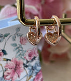 Heart Me Cubic Earrings