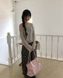 Frea Boucle See-through Knit