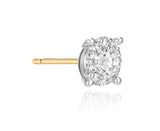 Essence Lab Diamond 14K(W) Halo Earrings