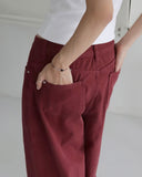 [MADE] Deepening two pintuck maxi wide pants