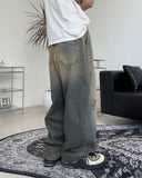 Taran Washing Balloon Denim Pants