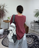 Tero Pig Stripe Short Sleeve T-shirt