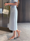 Laurent Tweed H-Line Long One Piece