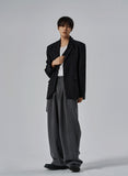 Maison two tuck back banding slacks