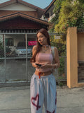 Perfu Ribbon Shirring Top (With Cup)