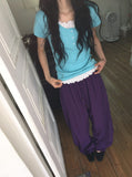 Ritz Wood String Color Nylon Pants