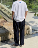 Linen Banding Cargo Wide Pants