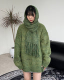 Blan Brush Round Knit