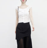 Petite Lace Shirt