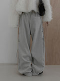 Corset brushed sweatpants