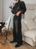 Vir Center Crease Garment Bootcut Denim
