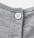 Basic slim button cardigan