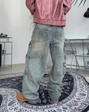 Kain Multi Cargo Denim Pants