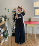 Philpiece Summer Sporty Printing Short Sleeve T-Shirt