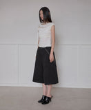 Asymmetrical Bermuda Shorts