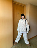 Moiru Fleece Platform Sole Slippers