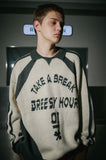 Racing Collar Pullover Knit