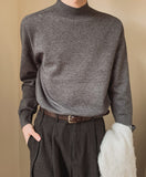 Dayke Cashmere Half-Polar Knit