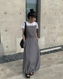 Sao Nylon String Pocket Long One Piece
