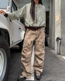 Pico Cation Dyeing Biker Cargo Pants