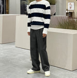 Park cable stripe knit