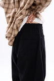 Mossman balloon over wide cotton pants