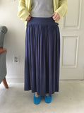 Basta Shirring Banding Long Skirt