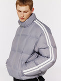 Duck Down Track Short Puffer Jacket